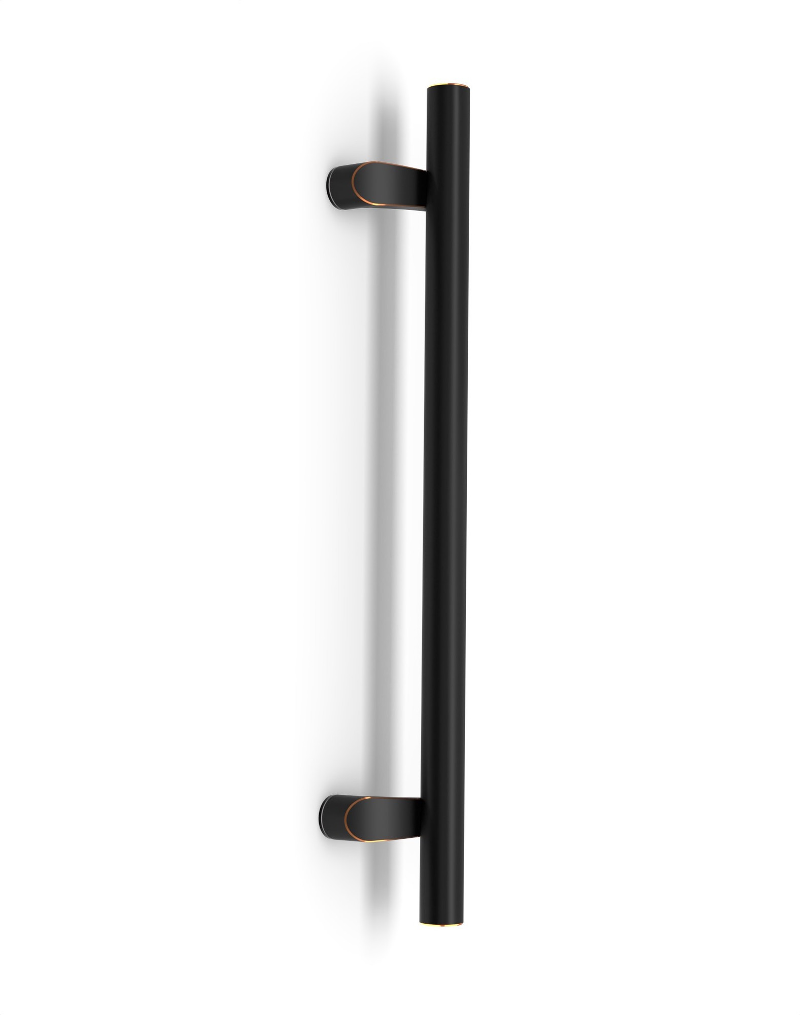 Pro-Line Series: One Sided Postmount Offset Ladder Pull Handle, Oil Rubbed Bronze Finish, 316 Exterior Grade Stainless Steel Alloy Pro-Line Series: One Sided Postmount Offset Ladder Pull Handle, Oil Rubbed Bronze Finish, 316 Exterior Grade Stainless Steel Alloy