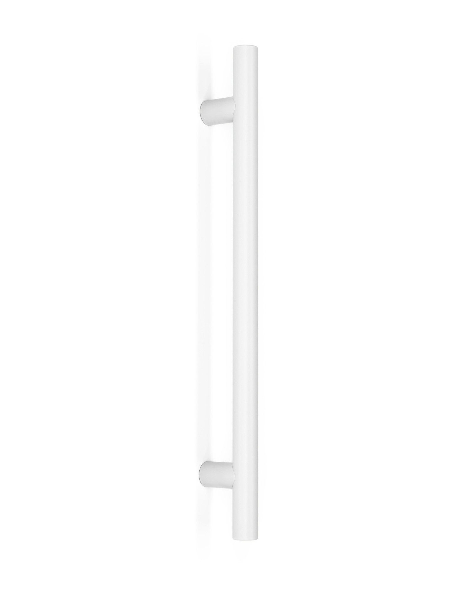 Pro-Line Series: One Sided Ladder Pull Handle, Matte White Powder Coated Finish, 304 Grade Stainless Steel Alloy Pro-Line Series: One Sided Ladder Pull Handle, Matte White Powder Coated Finish, 304 Grade Stainless Steel Alloy