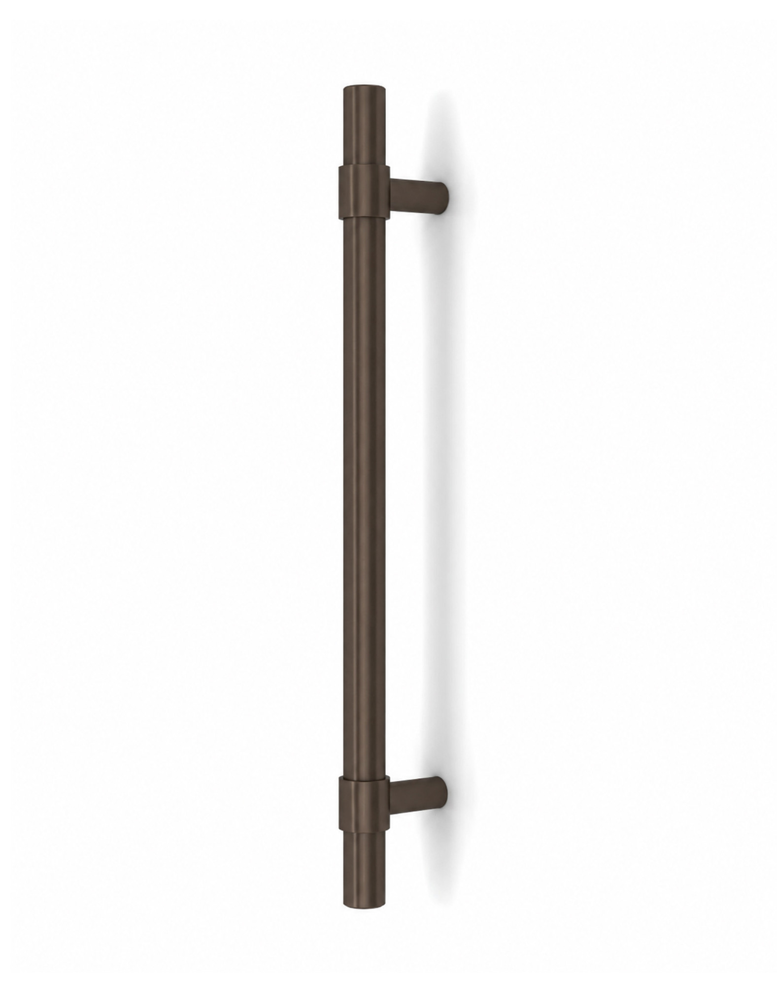 Pro-Line Floating Neck Series: Ladder Pull Handle - Back-to-Back, Bronze Powder Coated Finish, 304 Grade Stainless Steel Alloy