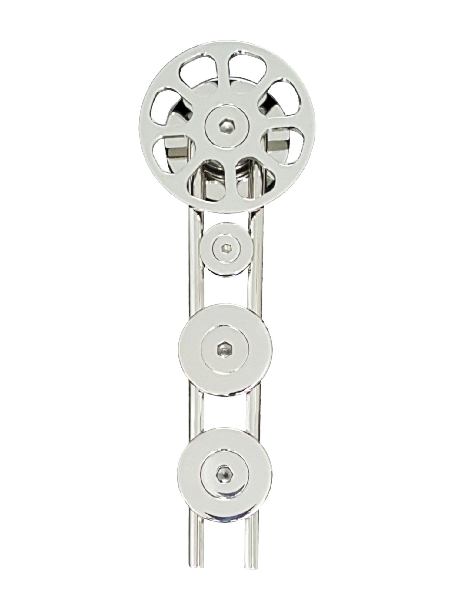Spinner-GF Roller -Polished Stainless Steel Finish Spinner-GF Roller -Polished Stainless Steel Finish