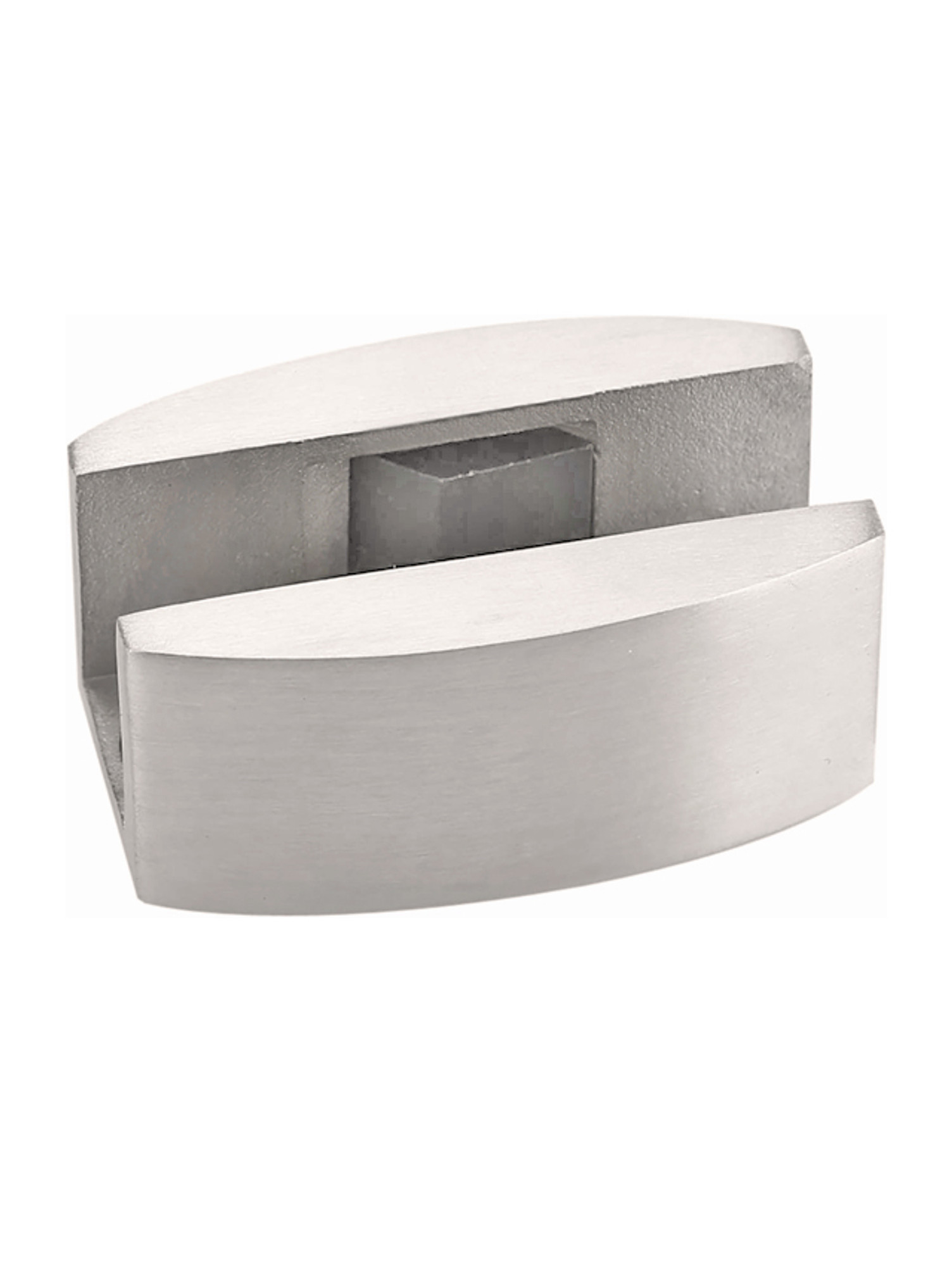 Floor Guide for Glass Doors - 05, Brushed Satin US32D/630 Finish, 304 Grade Stainless Steel Alloy Floor Guide for Glass Doors - 05, Brushed Satin US32D/630 Finish, 304 Grade Stainless Steel Alloy