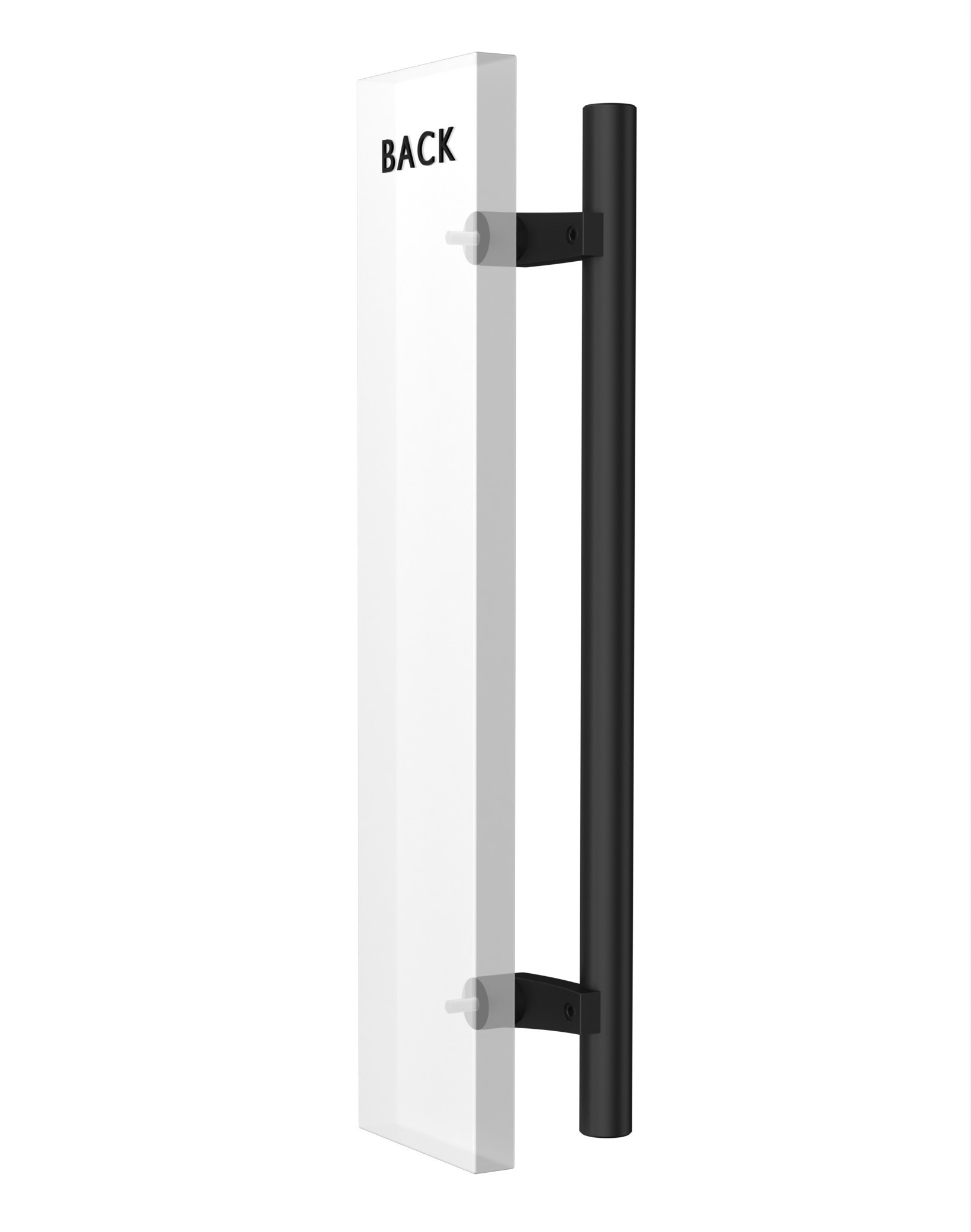 『ポール１０m』roudon Pro-Line Series: One-Sided Matte Black Powder Coated Postmount