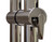 Pro-Line Series: 72" Locking Ladder Pull Handle - Back-to-Back, Polished US32/629 Finish, 316 Exterior Grade Stainless Steel Alloy