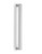 Refrigerator and Appliance: 1.5" x 1" Rectangular Pull Handle, Brushed Satin US32D/630 Finish, 316 Grade Stainless Steel Alloy