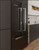 Refrigerator and Appliance: 1.5" x 1" Rectangular Pull Handle, Polished US32/629 Finish, 316 Grade Stainless Steel Alloy