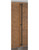 84 inch PostMount Offset Ladder Pull Handle with 3-hole mounting - Back-to-Back (Matte Black Powder Coated Finish)