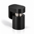 Modern Magnetic Door Stop and Holder, Matte Black Powder Coated Finish, 304 Grade Stainless Steel Alloy