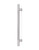 Pro-Line Series: Knurled Ladder Pull Handle - Back-to-Back, Brushed Satin US32D/630 Finish, 316 Grade Stainless Steel Alloy