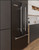 Refrigerator and Appliance: Knurled Ladder Pull Handle, Brushed Satin US32D/630 Finish, 316 Grade Stainless Steel Alloy