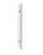 Refrigerator and Appliance: Tubular 1" Pull Handle with Tubular Posts, Brushed Satin US32D/630 Finish, 304 Grade Stainless Steel Alloy