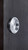 Back View Round Handle Back-to-Back - 2.5" Diameter - For Wood and Glass Doors (Brushed Satin Stainless Steel Finish)