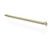 Pro-Line Knurled Series: Push Bar Handle, Satin Brass Finish, 316 Grade Stainless Steel Alloy