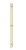 Pro-Line Series: 84" Locking Ladder Pull Handle - Back-to-Back, Satin Brass Finish, 316 Exterior Grade Stainless Steel Alloy