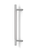 Pro-Line Series: 45º Offset Ladder Pull Handle - Back-to-Back, Brushed Satin Finish / Polished Stainless Steel Ends, 316 Exterior Grade Stainless Steel Alloy