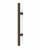 Pro-Line Extra Length Series: Ladder Pull Handle - Back-to-Back, Bronze Powder Coated Finish, 304 Grade Stainless Steel Alloy