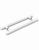 Pro-Line Fluted Series: Ladder Pull Handle - Back-to-Back, Matte White Powder Coated Finish, 316 Exterior Grade Stainless Steel Alloy