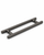 Pro-Line Grooved Series: Ladder Pull Handle - Back-to-Back, Matte Gunmetal Grey Finish, 304 Grade Stainless Steel Alloy