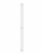 Pro-Line Floating Neck Series: 84 inch Ladder Pull Handle with 3-hole mounting - Back-to-Back, Matte White Powder Coated Finish, 316 Grade Stainless Steel Alloy