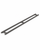 Pro-Line Series: 84 inch Ladder Pull Handle with 3-hole mounting - Back-to-Back, Matte Gunmetal Grey Finish, 316 Grade Stainless Steel Alloy 