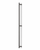 Pro-Line Series: 84 inch 45º Offset Ladder Pull Handle with 3-hole mounting - Back-to-Back, Matte Gunmetal Grey Finish, 316 Grade Stainless Steel Alloy