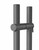 Pro-Line Series: 72" Locking Ladder Pull Handle - Back-to-Back, Matte Gunmetal Grey Finish, 316 Exterior Grade Stainless Steel Alloy