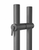 Pro-Line Series: 72" Locking Ladder Pull Handle - Back-to-Back, Matte Gunmetal Grey Finish, 316 Exterior Grade Stainless Steel Alloy