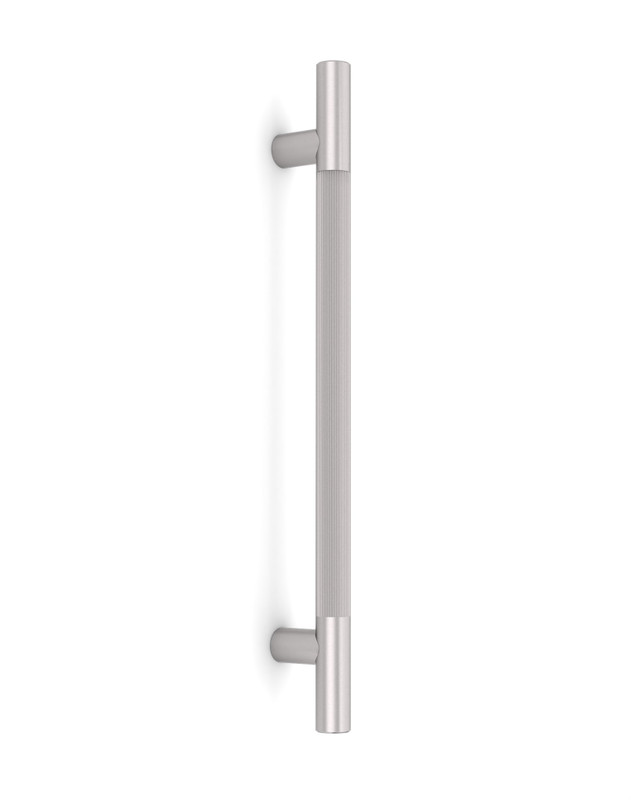 Refrigerator and Appliance: Fluted Ladder Pull Handle, Brushed Satin US32D/630 Finish, 316 Grade Stainless Steel Alloy
