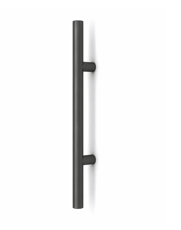 Pro-Line Extra Length Series: Ladder Pull Handle - Back-to-Back, Gunmetal Grey Finish, 304 Grade Stainless Steel Alloy