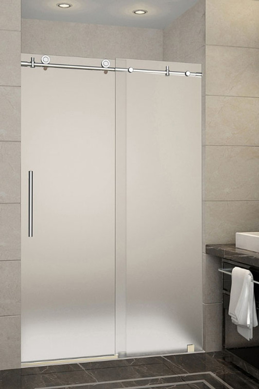 AquaLine IV (Brushed Satin Stainless Steel Finish) * Glass Door Not Included * on glass door