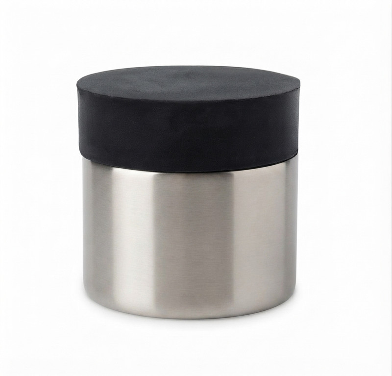 Product Image Door Bumper Round 01 (Brushed Satin)