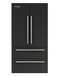 Refrigerator and Appliance: 1" x 1" Square Ladder Pull Handle, Polished US32/629 Finish, 304 Grade Stainless Steel Alloy