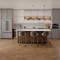 Refrigerator and Appliance: 1" x 1" Square Pull Handle, Matte Black Powder Coated Finish, 304 Grade Stainless Steel Alloy