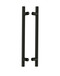 Pro-Line Series: Ladder Pull Handle - Back-to-Back, Oil Rubbed Bronze Finish, 304 Grade Stainless Steel Alloy 