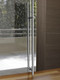 60" Lock Pull Handle (With Key) - For Glass Doors