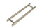 Exterior 316 Grade Ladder Pull Handle (Satin Grip / Polished Ends)