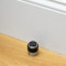 Duo - Wall and Floor Mount Door Stop  Round 03, Brushed Satin Stainless Steel - Installed