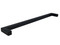 One Sided 1" x 1" Square Pull Handle with Decorative Thru-Bolt End Cap, Matte Black Powder Coated Finish, 304 Grade Stainless Steel Alloy