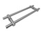 Adjustable Ladder Pull Handle - Back-to-Back (Brushed Satin Stainless Steel Finish)