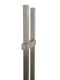 Product View Two 60" Square Lock Pull Handle (With Key) - For Glass Doors