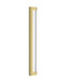 Product Image 1" x 1" Square  Pull Handle - Back-to-Back (Satin Brass Stainless Steel Finish)