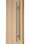 Refrigerator Pull and Appliance Handle (Brushed Satin Stainless Steel Finish)