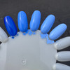 lapis blue liquid pigment for nail polish mixed with mica base, white and on its own