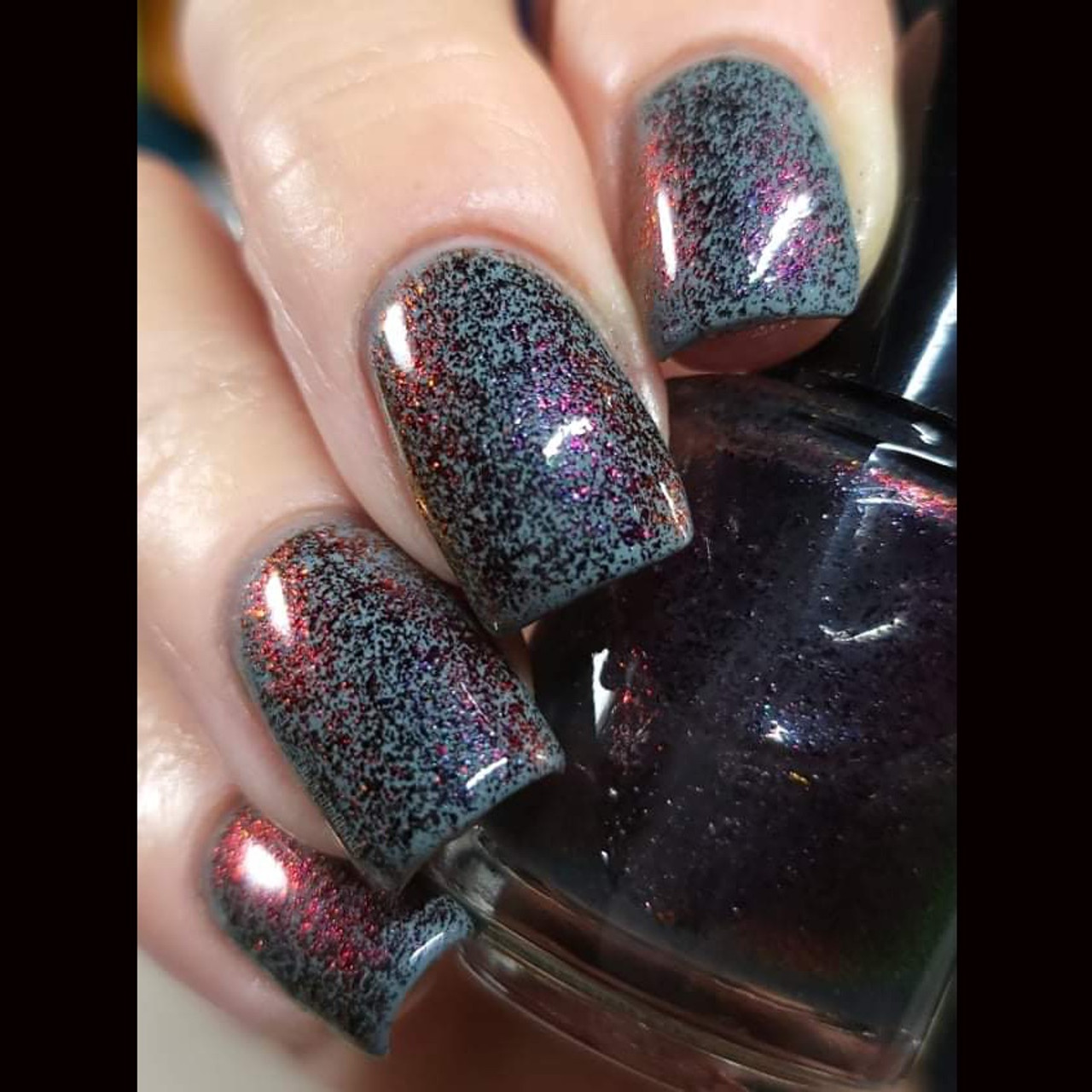 Black-Red Ultra Chrome Chameleon Micro Flakes