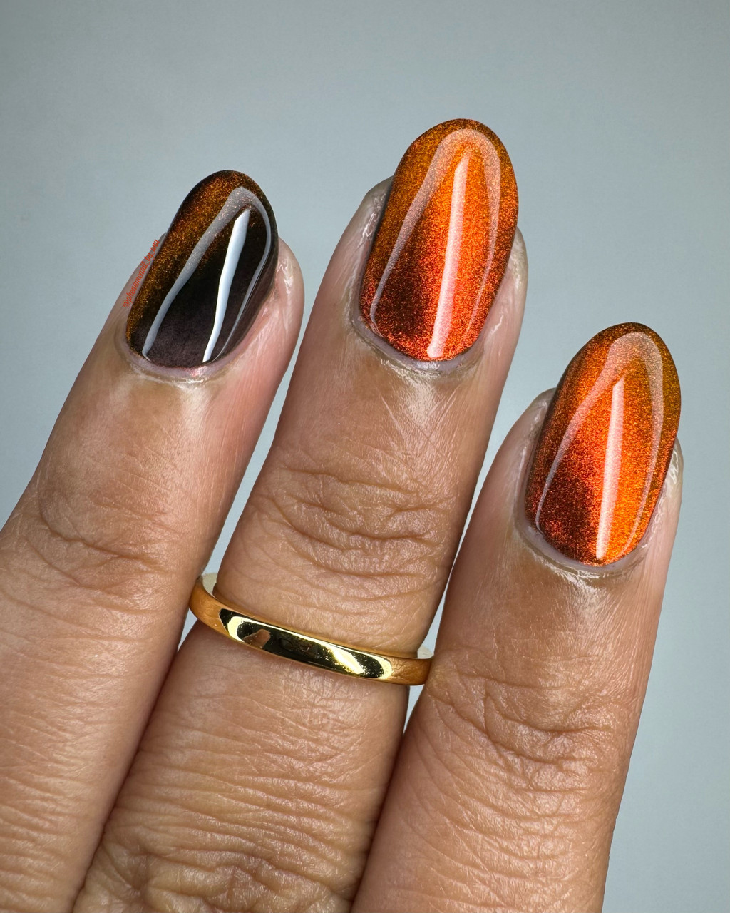 5D UCC Magnetic Pigment - Orange/Red/Copper | Glitter Unique