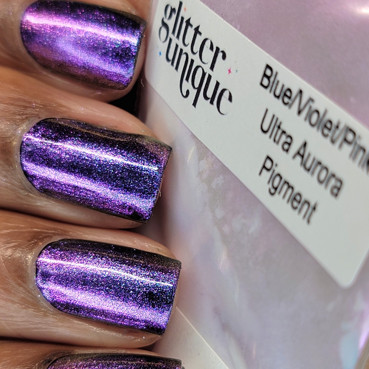 Blue/Violet/Pink Ultra Aurora Pigment | Glitter Unique