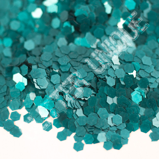 Matte Turquoise Hex .062