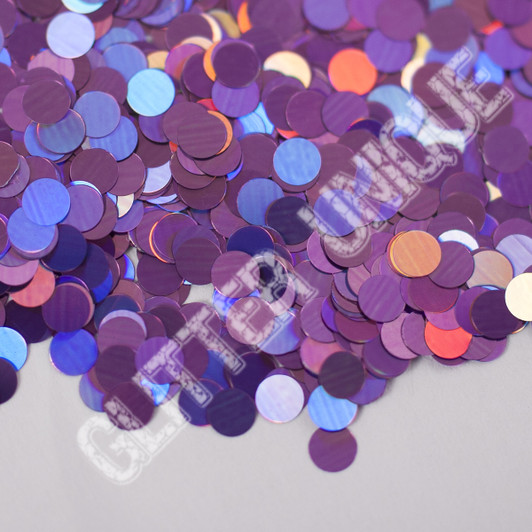 Violet Holo Dots .118
