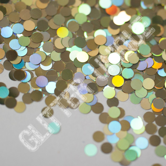 Gold Holo Dots .118