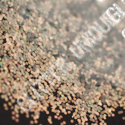 Orange-Green Iridescent Hex .040