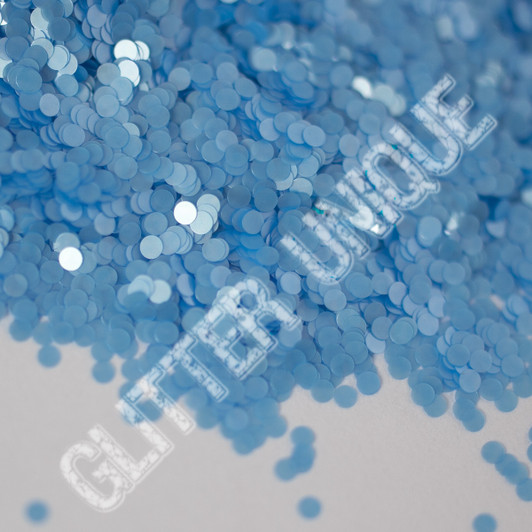 Matte Powder Blue Dots .040